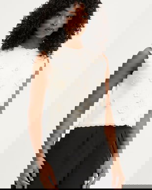 Morgan vestă pentru femei, cu vâscoză