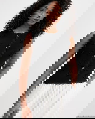 Morgan vestă pentru femei, cu vâscoză