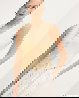 Weekend Max Mara vestă cu un singur rând de nasturi pentru femei