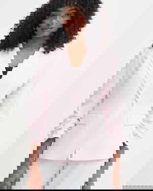 BOSS sacou cu două rânduri de nasturi pentru femei, cu lână Jia8