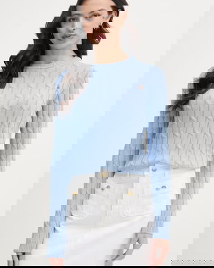 U.S. Polo Assn. CREW NECK CABLE