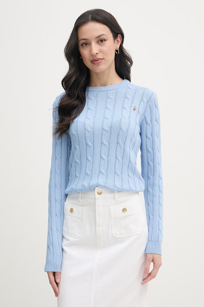 U.S. Polo Assn. CREW NECK CABLE