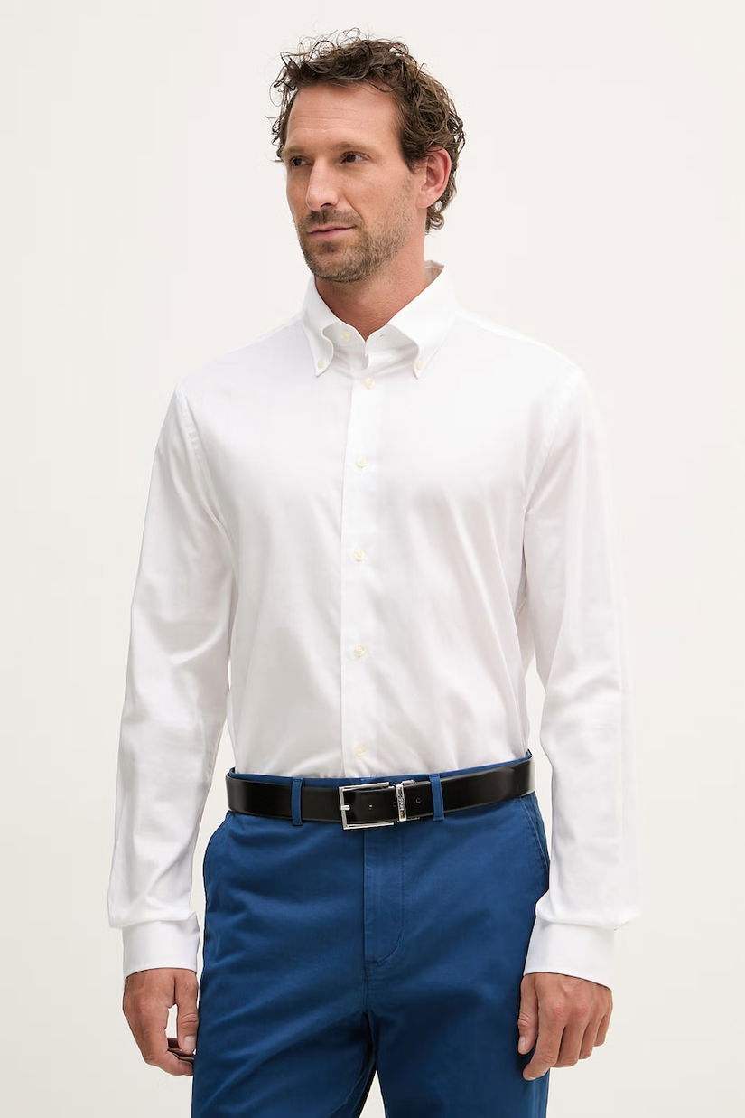 Tommy Hilfiger cămașă bărbați din bumbac cu elastan