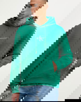 Calvin Klein Jeans hanorac cu glugă bărbătesc de bumbac