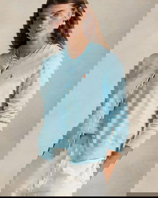 Polo Ralph Lauren Cardigan de damă cu bumbac