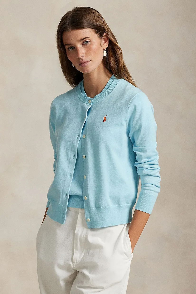 Polo Ralph Lauren Cardigan de damă cu bumbac