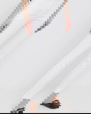 Lauren Ralph Lauren pantaloni de damă cu bumbac