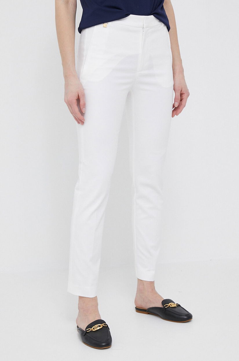 Lauren Ralph Lauren pantaloni de damă cu bumbac