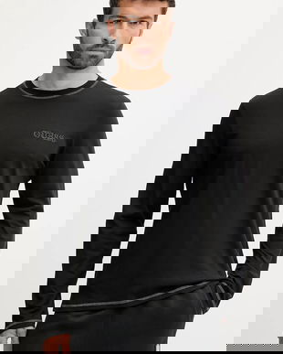 Guess cămașă cu mânecă lungă din bumbac