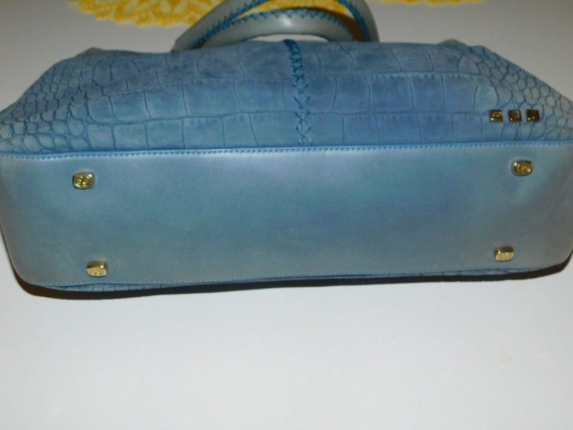 ESCADA, geanta vintage piele  naturala  embosata extra, ORIGINALA,   numar de serie