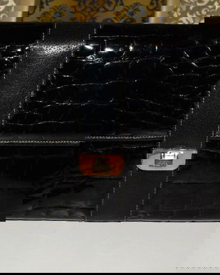 GIANFRANCO FERRE-poseta originala, deosebita, spectaculoasa,manusi noi lina cu pene naturale cadou