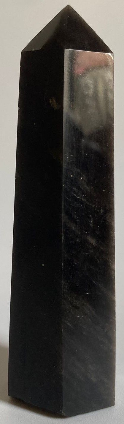 Obsidian Argintiu - Obelisc piatra semipretioasa