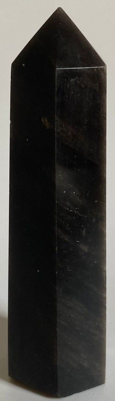 Obsidian Argintiu - Obelisc piatra semipretioasa