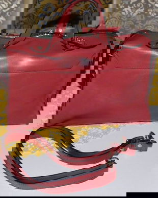 Brand DELCONTE ITALIA, geanta noua, model  deosebit, piele naturala