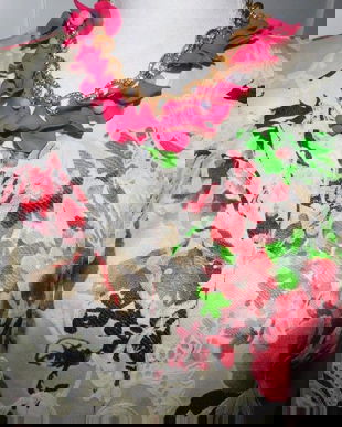 Taior lung Italia, nou,  42 - 44 , deosebit, colier cadou,