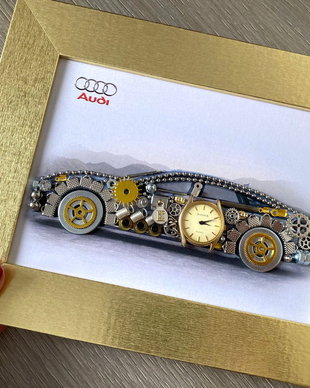 Masina model Audi Cod M 725・Cadouri personalizate・Cadouri zile de nastere・Audi・Cadouri botez