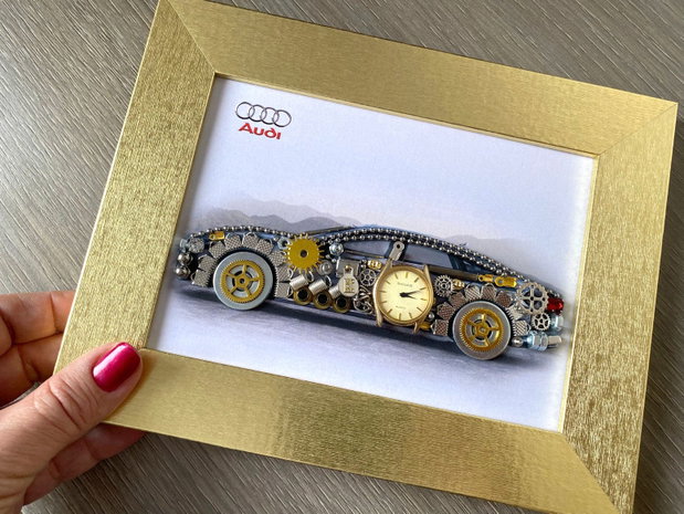 Masina model Audi Cod M 725・Cadouri personalizate・Cadouri zile de nastere・Audi・Cadouri botez