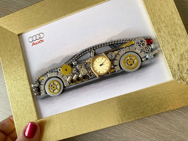 Masina model Audi Cod M 725・Cadouri personalizate・Cadouri zile de nastere・Audi・Cadouri botez