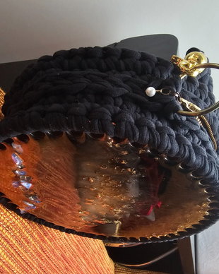 Geanta handmade crosetata