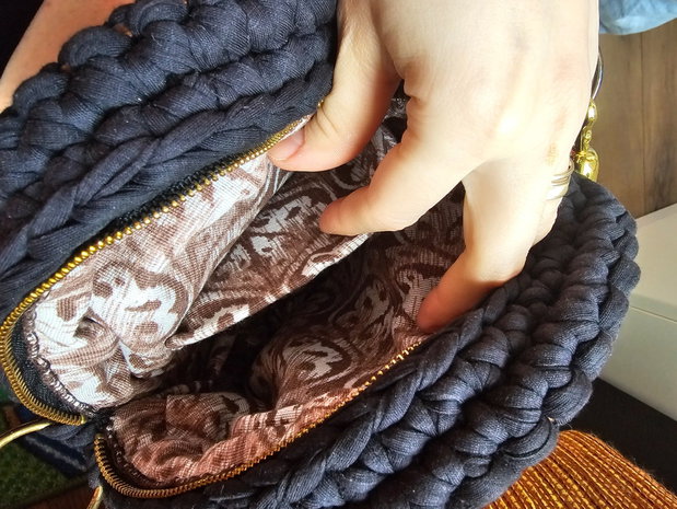 Geanta handmade crosetata