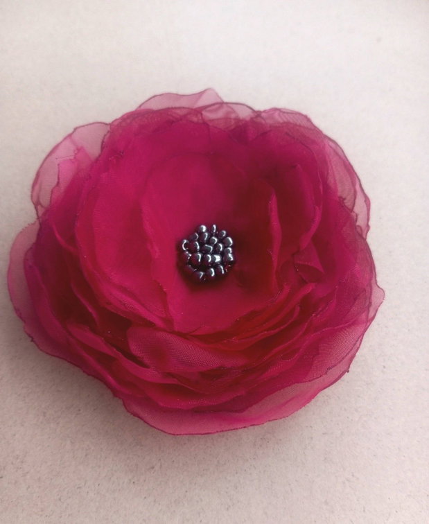 brosa diafana magenta 11 cm
