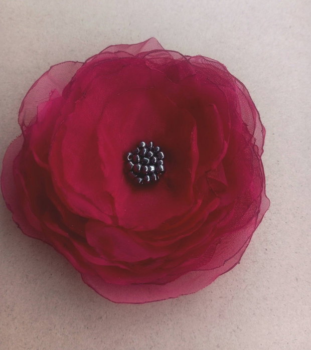 brosa diafana magenta 11 cm