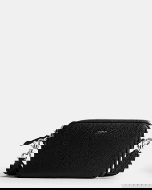 Coach geantă pentru bărbați, din piele