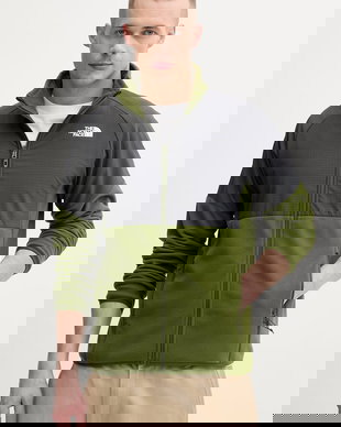 The North Face hanorac cu fermoar pentru bărbați polar Glacier Heavyweight