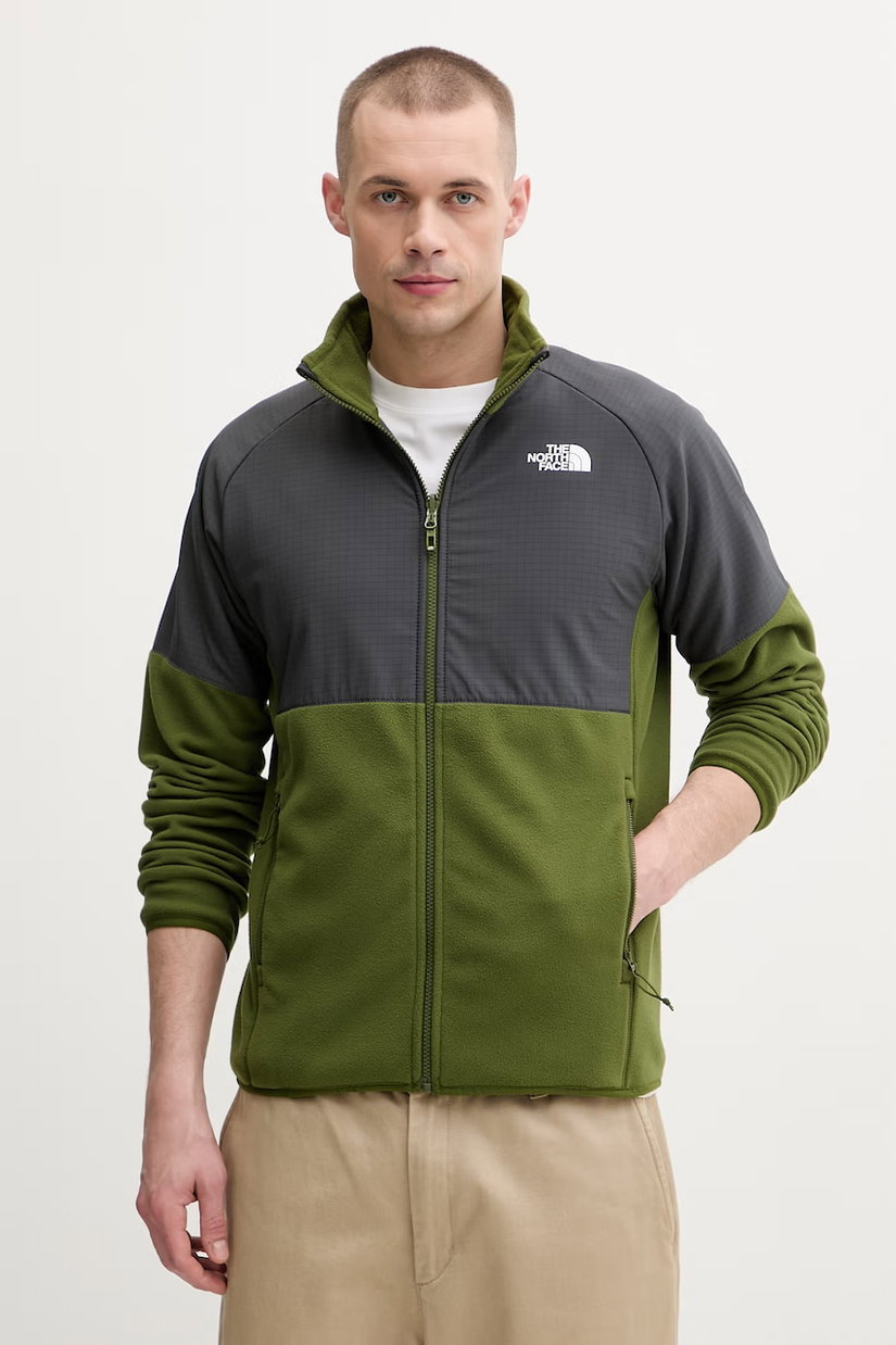 The North Face hanorac cu fermoar pentru bărbați polar Glacier Heavyweight