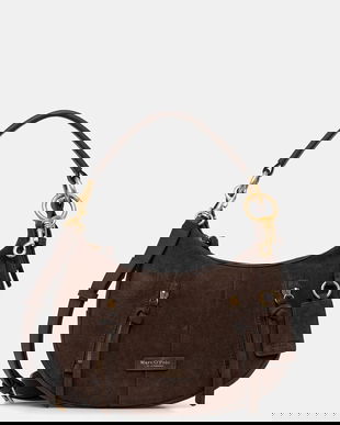 Marc O'Polo geantă crossbody pentru femei, din piele întoarsă