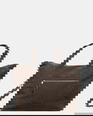 Marc O'Polo geantă pentru bărbați din piele întoarsă