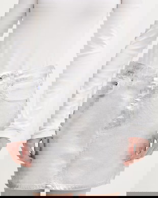 Karl Lagerfeld Jeans fustă din bumbac