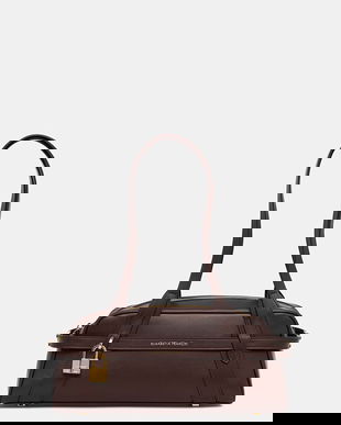 Elisabetta Franchi geantă baguette pentru femei, din piele