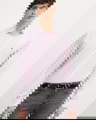 Tommy Hilfiger cămașă pentru bărbați, din bumbac cu elastan