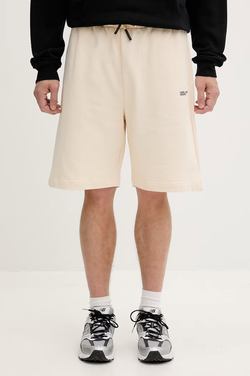 Karl Lagerfeld Jeans pantaloni scurți de trening pentru bărbați, din bumbac