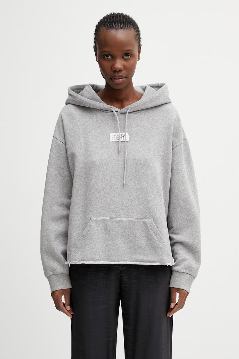 MM6 Maison Margiela hanorac cu glugă pentru femei, din bumbac