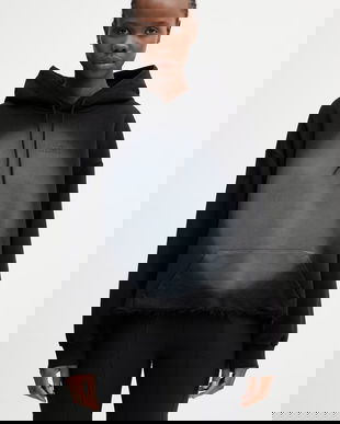 MM6 Maison Margiela hanorac cu glugă pentru femei, din bumbac