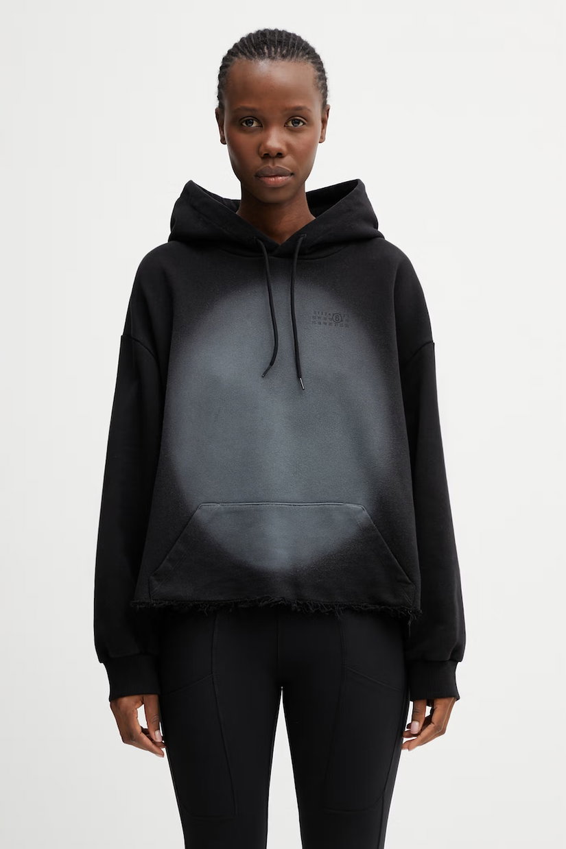 MM6 Maison Margiela hanorac cu glugă pentru femei, din bumbac