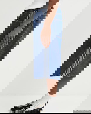 adidas Originals pantaloni scurți jeans Firebird