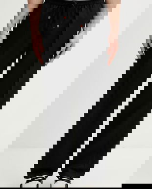 Drôle de Monsieur pantaloni cu lână Pantalon Droit