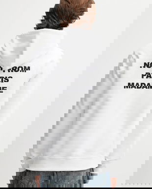 Drôle de Monsieur hanorac de bumbac Le Hoodie Slogan