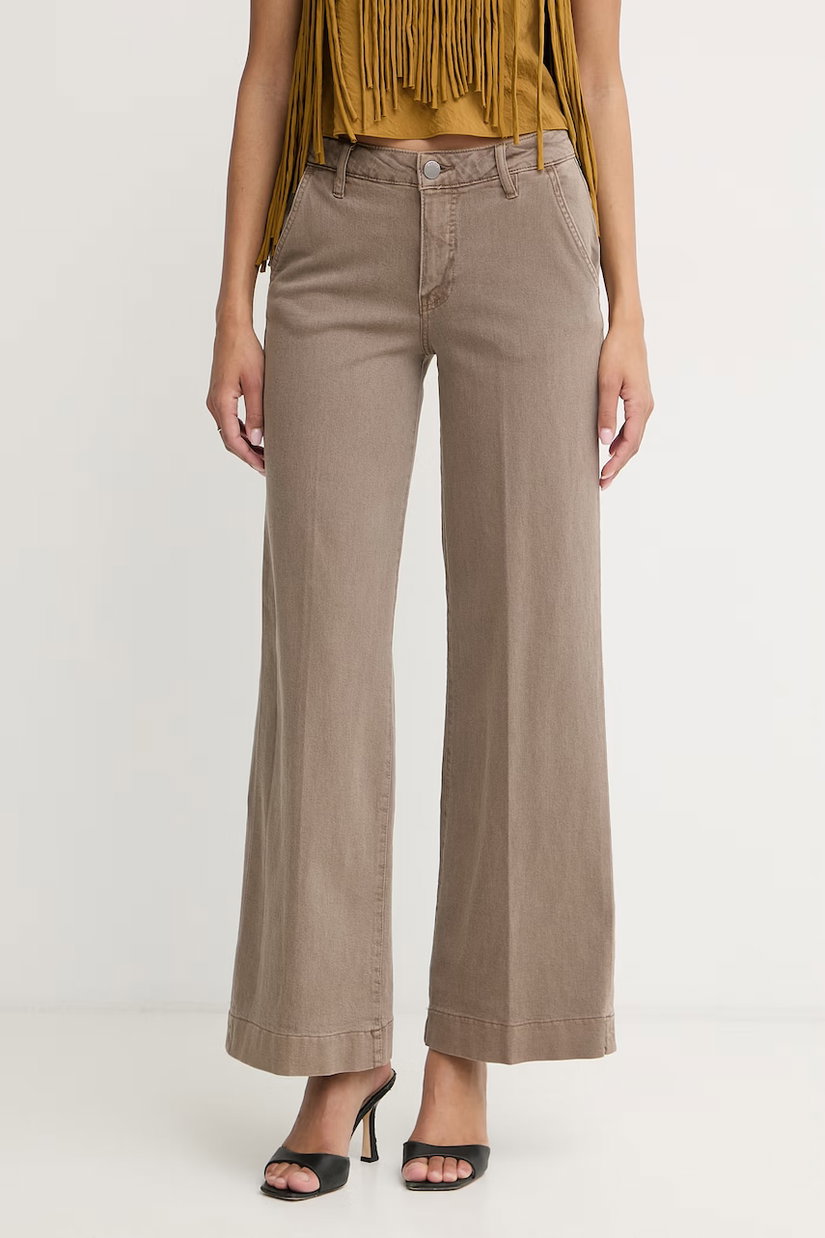 Guess blugi din amestec de mătase ZOYA