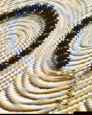 Bratara UNISEX turmalina neagra