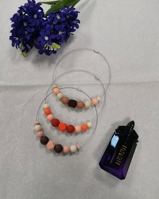 Colier fin și elegant  accesoriu feminin handmade
