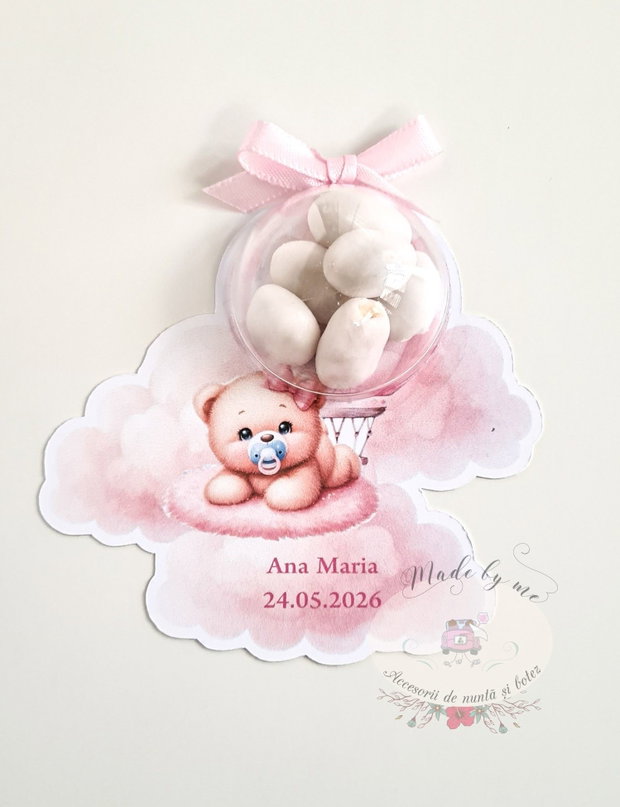 Marturii botez urs roz