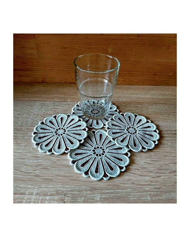Set Suporturi Brodate pentru Pahare