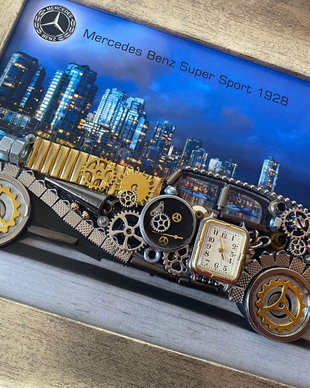 Mercedes Benz Super Sport 1928 Cod M 727・Mix mecanisme ceas・Cadouri pentru barbati cu stil