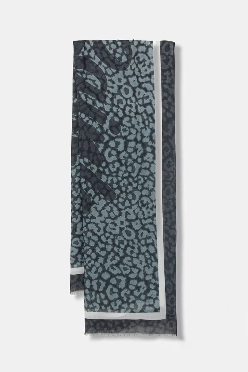 AllSaints șal pentru femei, cu modal