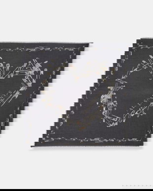 AllSaints eșarfă pentru femei, cu modal