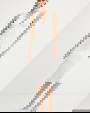 Elisabetta Franchi Rochie cu vâscoză